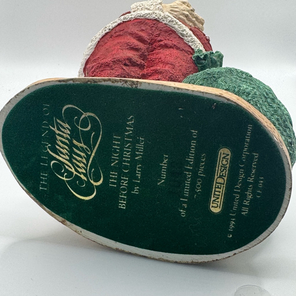 United Design The Legend of Santa Claus Figurine The Night Before Christmas - Picture 6 of 7